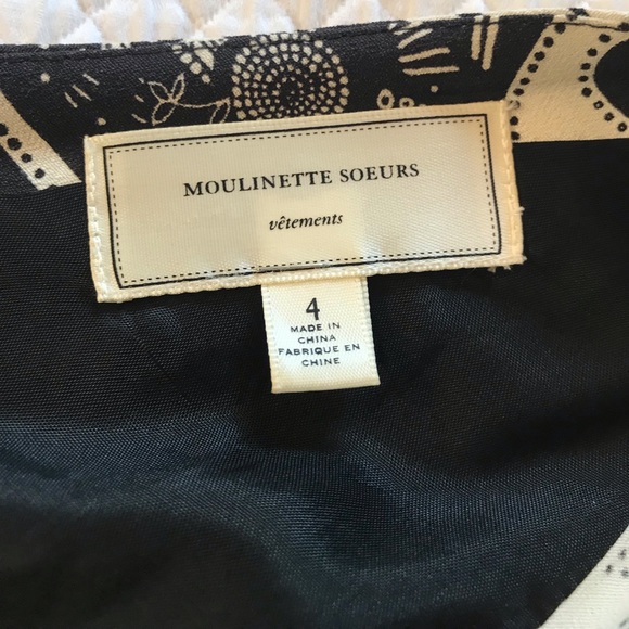 Anthropologie Moulinette Souers Cap Sleeve Dress 4 - Picture 3 of 3